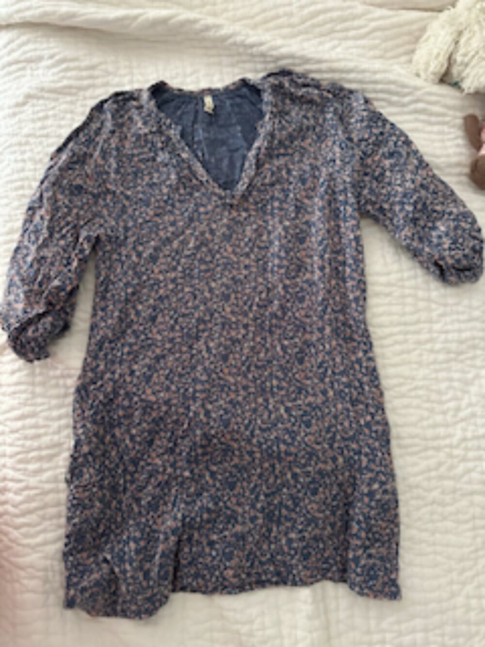 Mirth Dress‎ Size Small Cotton Womens Palm Springs Bohemian Mini Dress